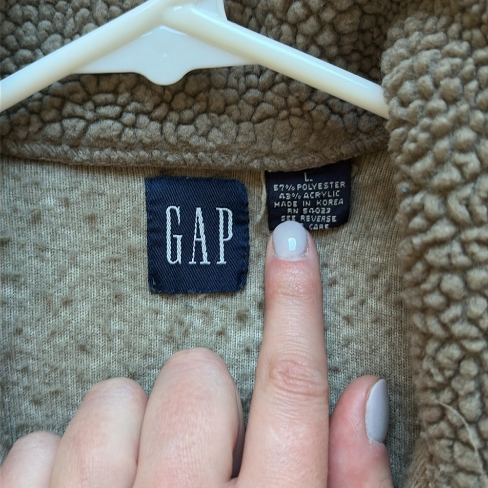 VINTAGE Gap Fleece - Picture 2 of 7